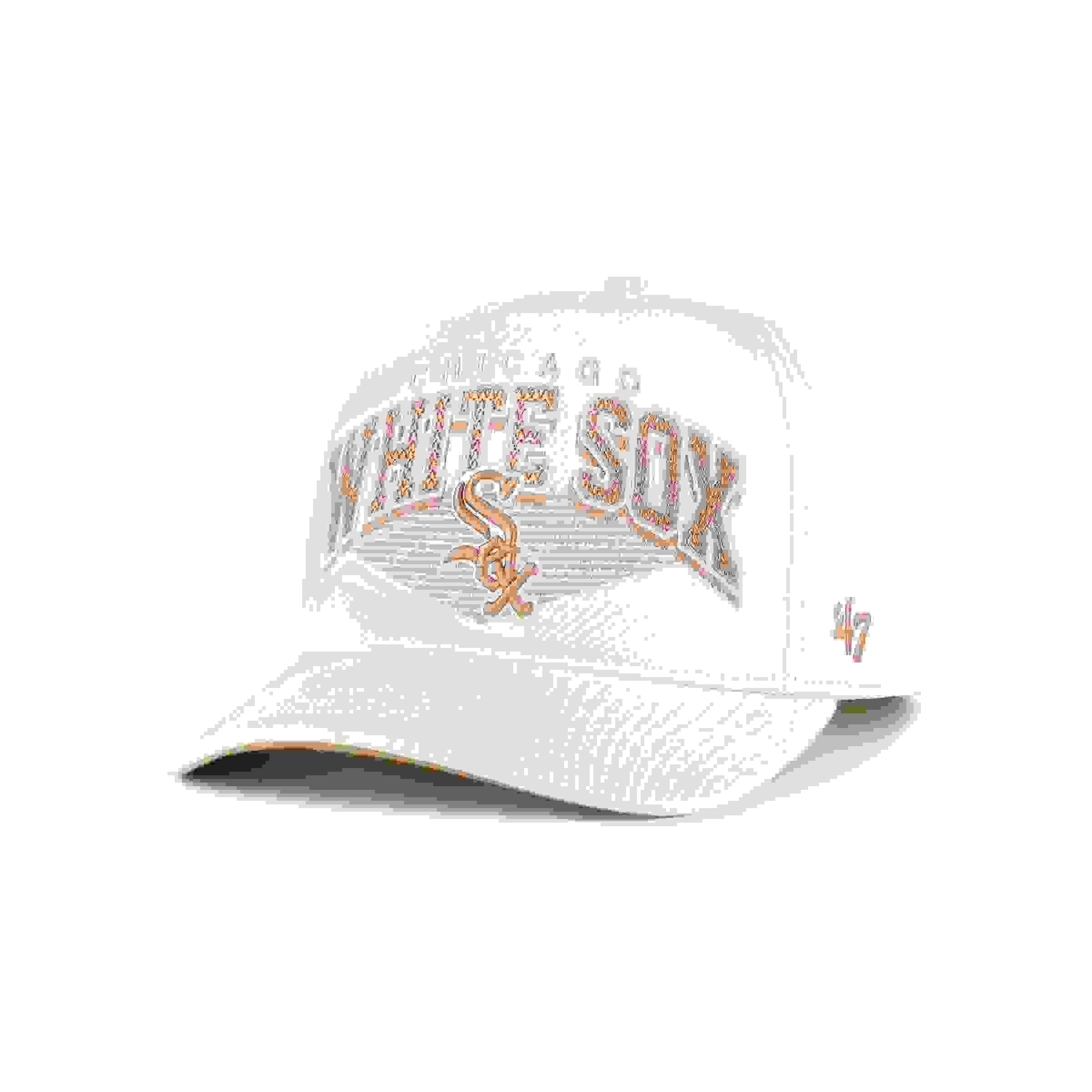 47 Chicago White Sox Pomona Hitch Cream Snapback Hat